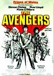 The Avengers Stage Play - Prince of Wales Theatre front of house poster