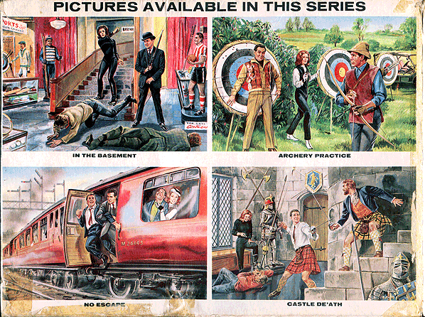 Avengers Jigsaws - back view