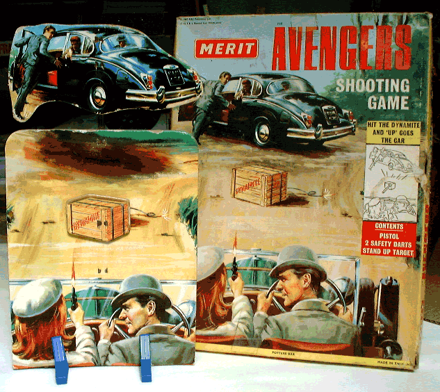 The Merit Avengers Shooting Game - Box & Interior