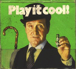 New Avengers-period John Steed polo mints matchbook