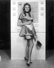 Gail Granger as a 'fantasy maid'?